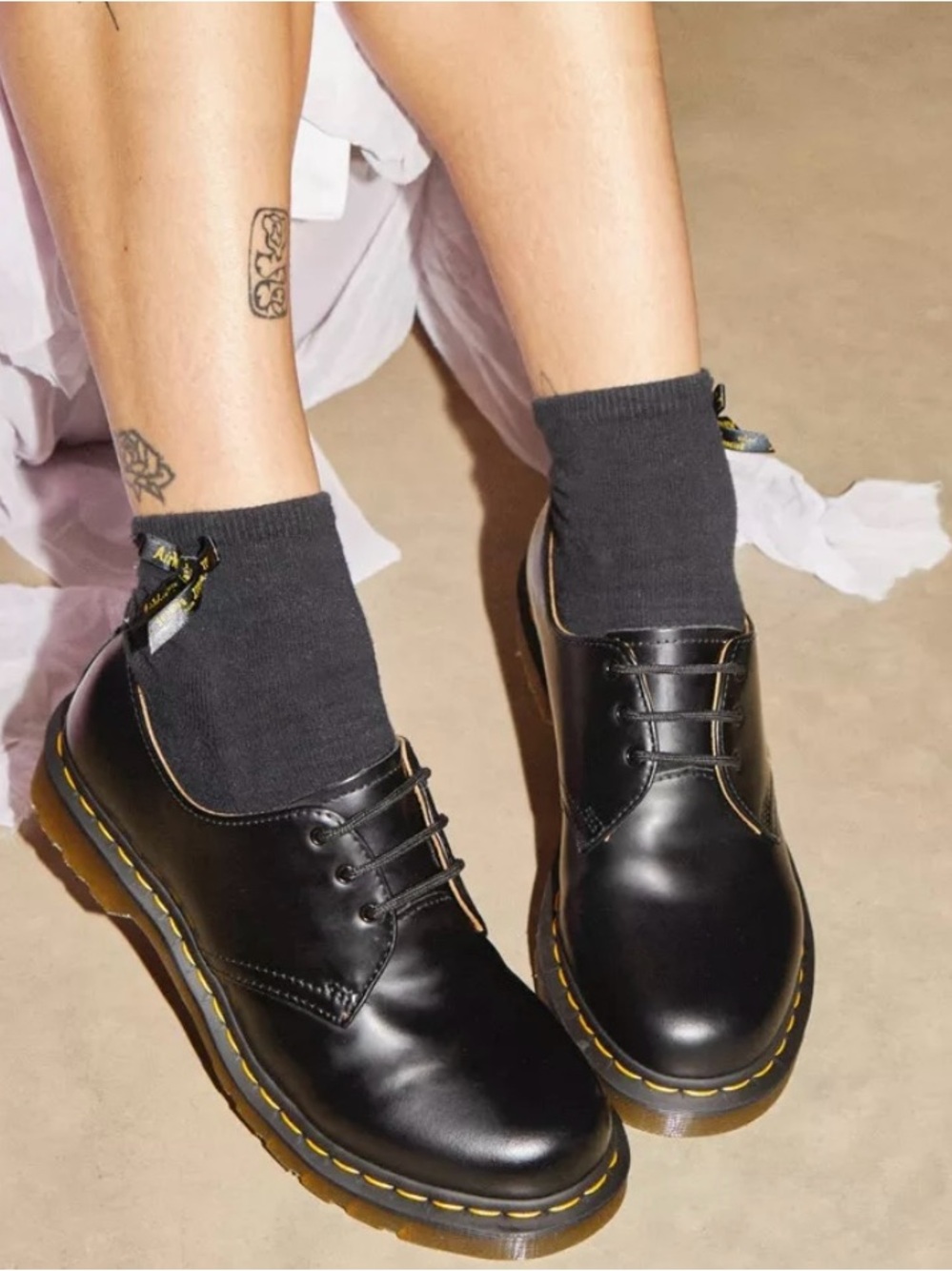 Dr Martens Black Leather Boots Men’s 8 / Women’s 9 New in Box